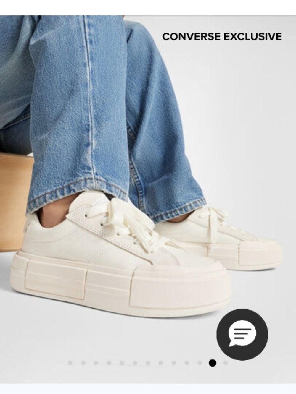 NWT A08788C Converse Cruise Egret White Egret Unisex Low Shoes Size Mens 7.5 W 9